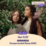 Premiers Noms & Visuel de Jazz à Vienne 2025_All Night_Ninanda