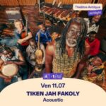 Premiers Noms & Visuel de Jazz à Vienne 2025_All Night_Tiken Jah Fakoly