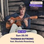 Premiers Noms & Visuel de Jazz à Vienne 2025_Thomas_Dutronc - Soirée Manouche